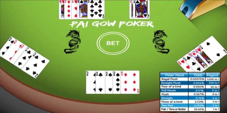Pai Gow Game: Ancient to Modern